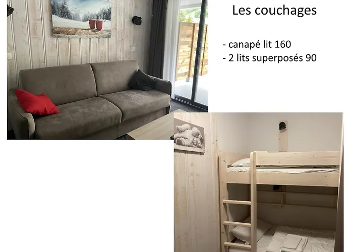 Lejlighed A Gourette Avec Animaux Acceptes Pour 4 Pers, Terrasse Et Piscine - Fr-1-860-45 Eaux-Bonnes